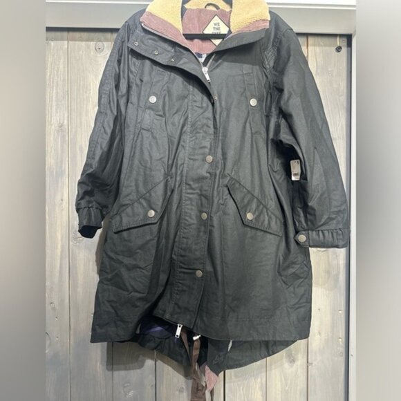 Free People Jackets & Blazers - SOLD ✅Free People Waxed Cottkn Winter Parka